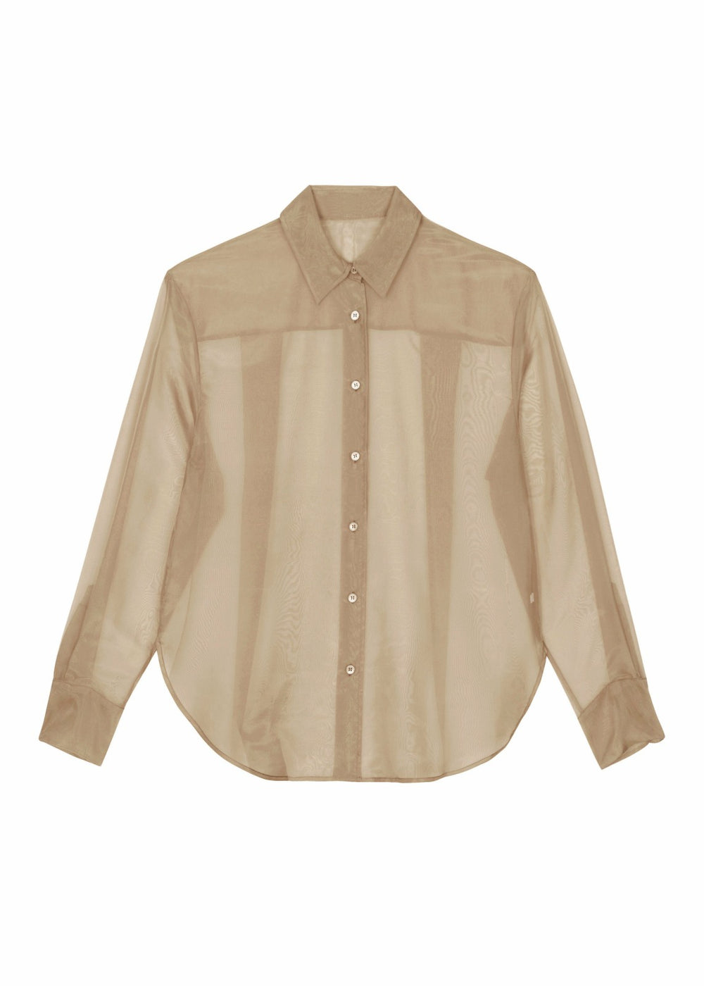 Peri Sheer Shirt - Desert Sand