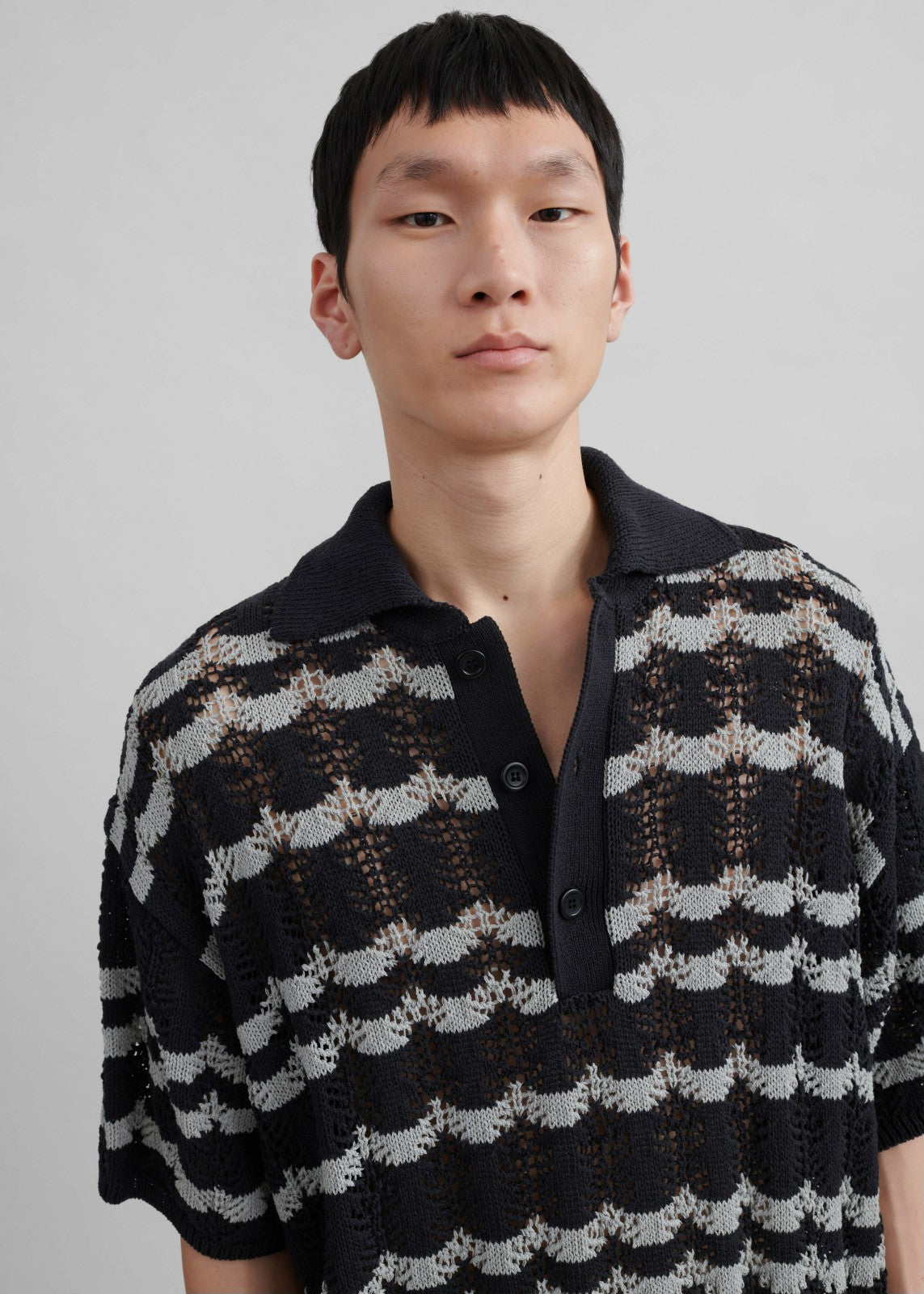 Lucca Knitted Top - Black