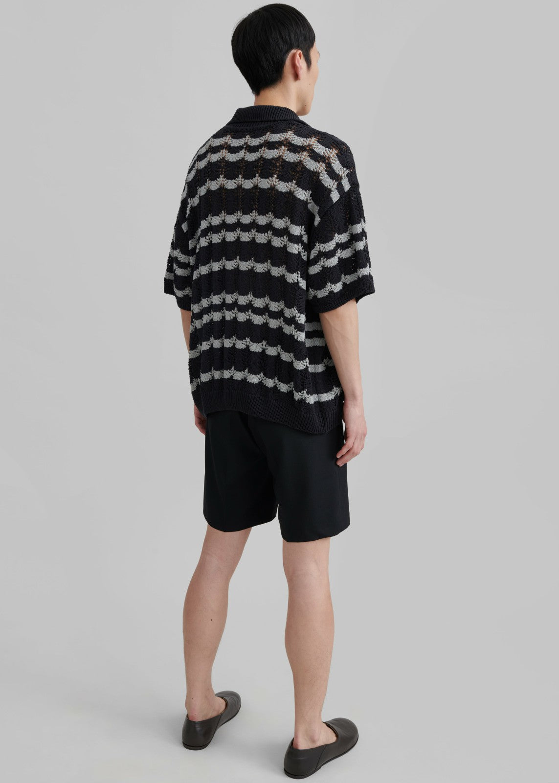 Lucca Knitted Top - Black