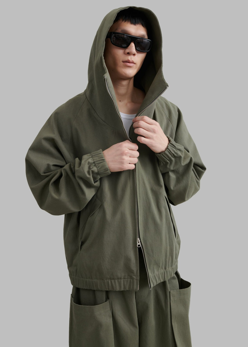 Lauri Hooded Jacket - Khaki