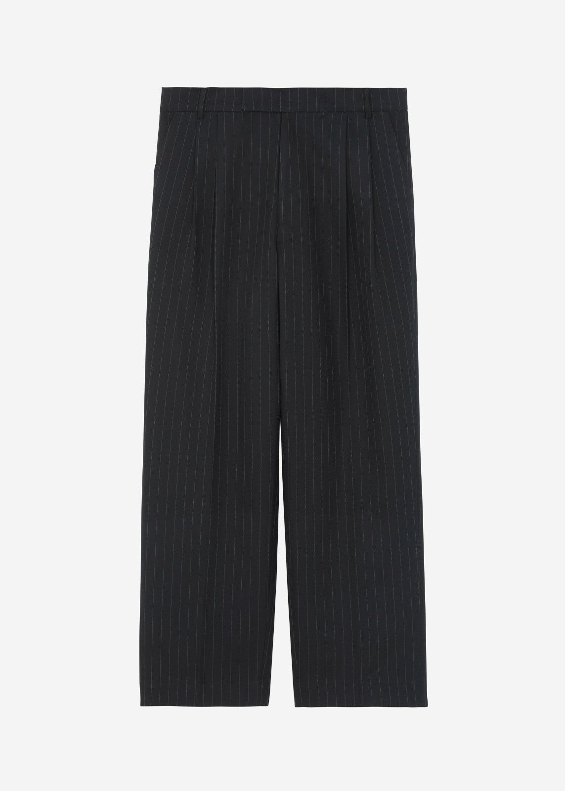 Beo Suit Pants - Charcoal/White Pinstripe