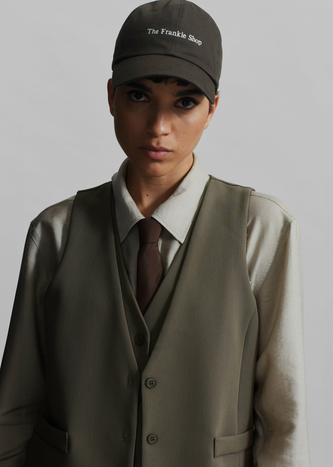 Frankie Baseball Cap - Dark Brown