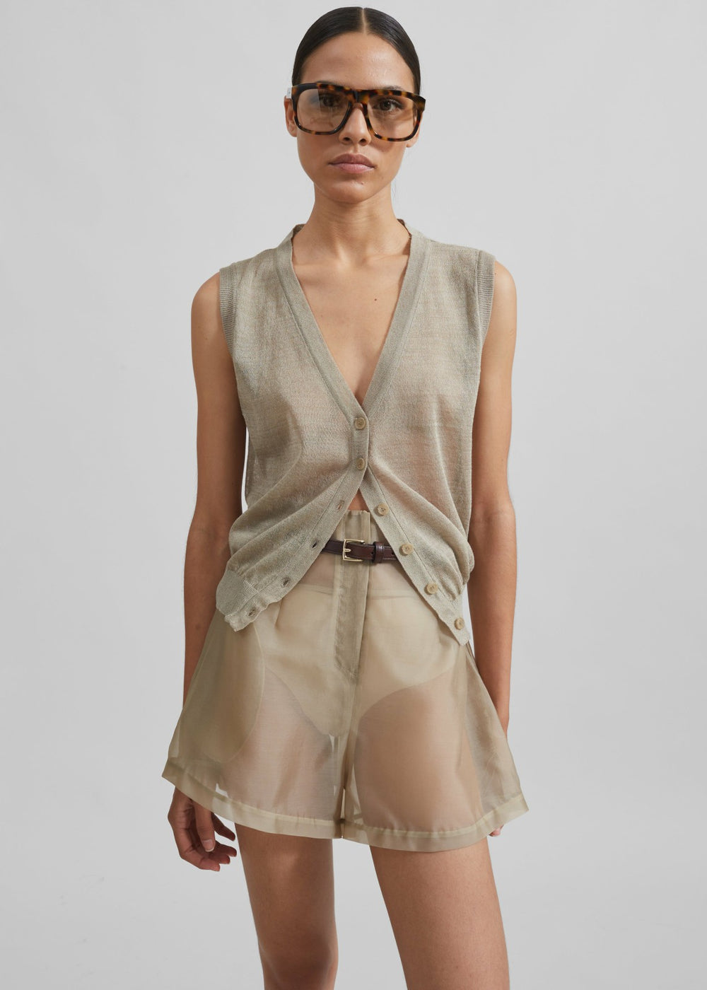Fern Vest - Beige