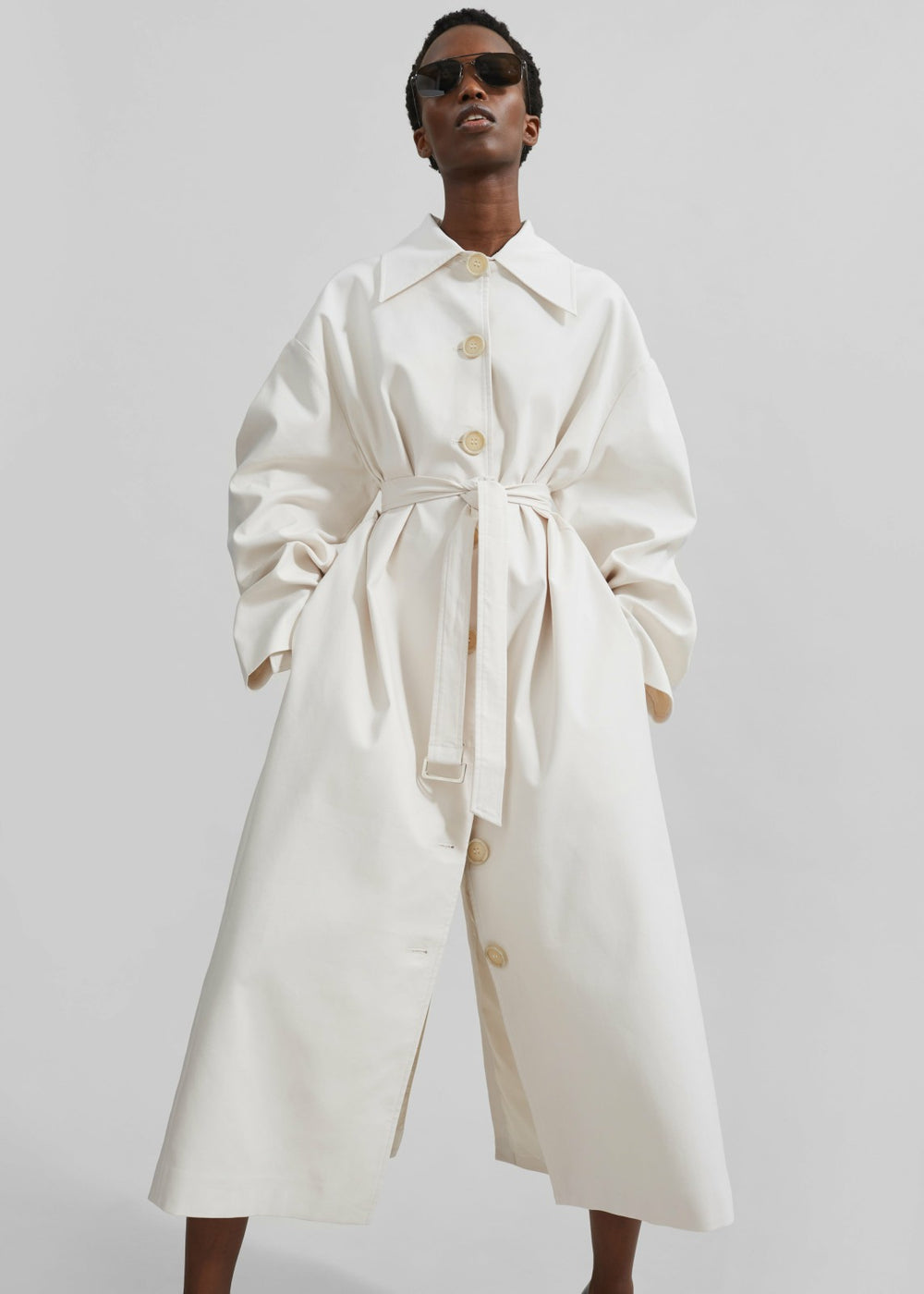 Callyn Trench Coat - Light Beige