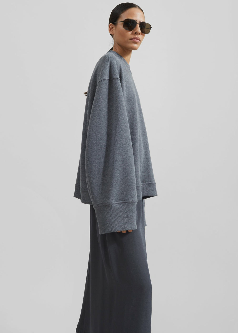 Talia Sweatshirt - Dark Grey