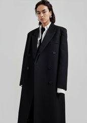 Jane Long Coat - Black