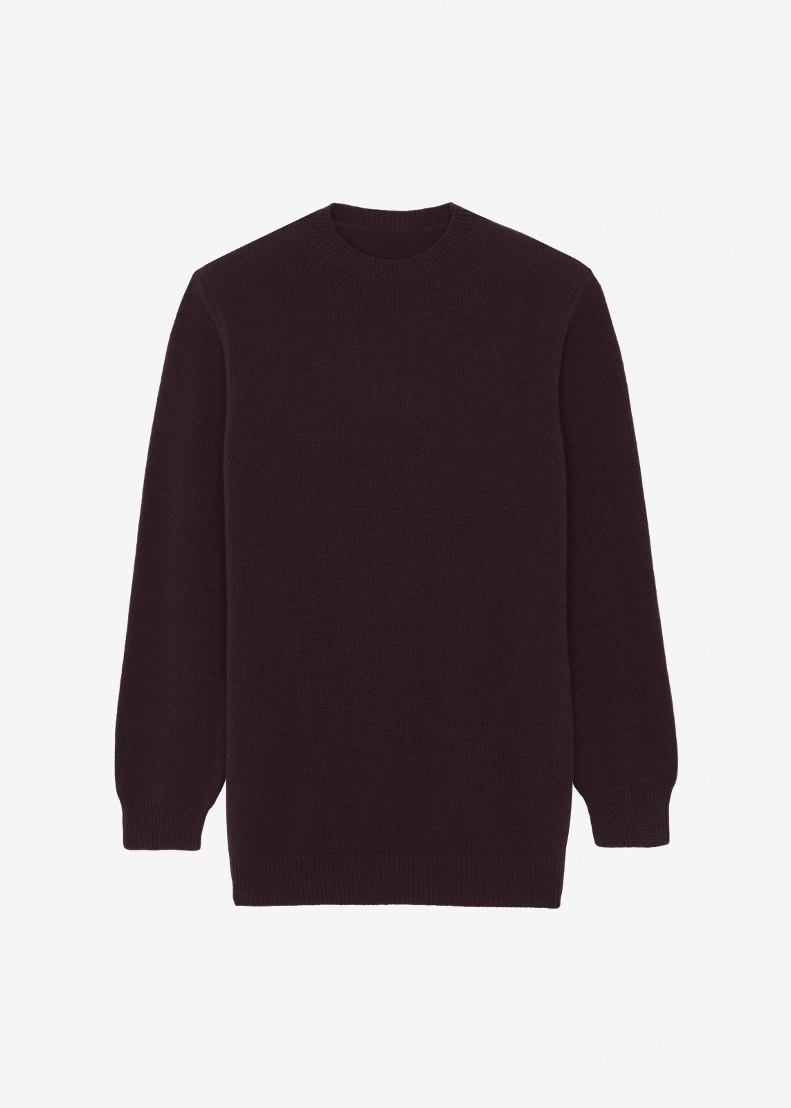 Maxime Knit Sweater Dress - Dark Plum