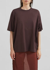 Harper Soft Organic T-Shirt - Dark Plum