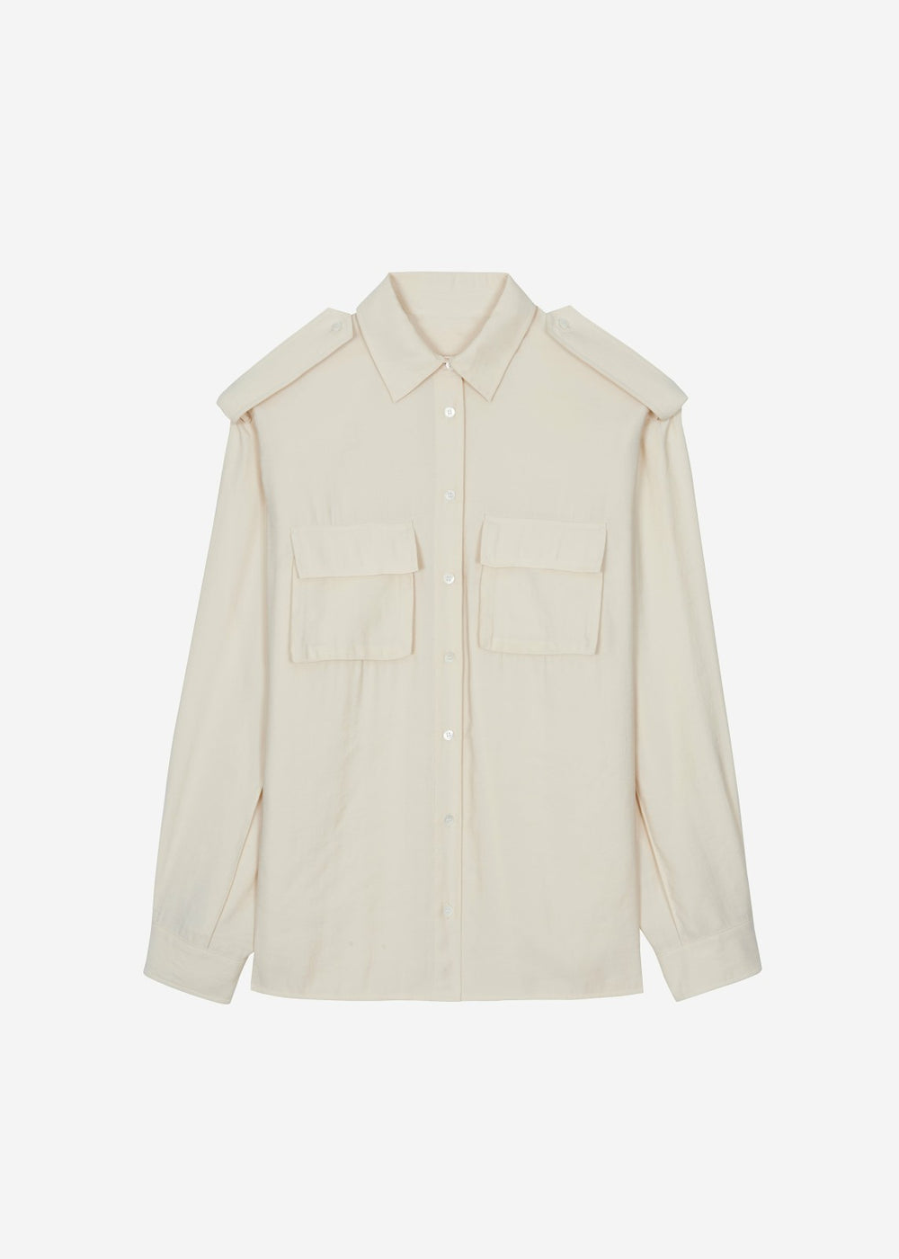 Marlon Button Up Shirt - Beige