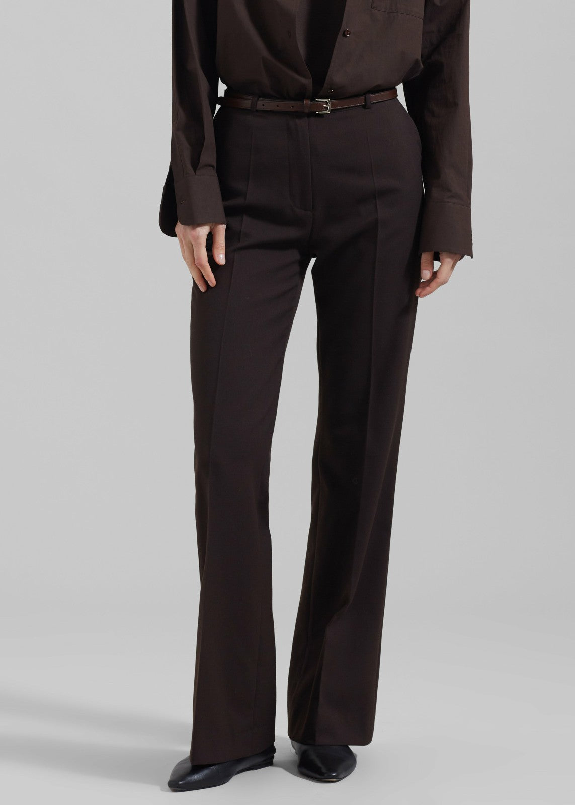 Jessie Leather Belt - Brown