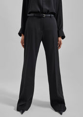 Lyra Flared Pants - Black