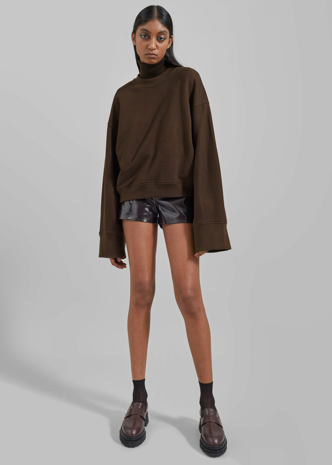Talia Sweatshirt - Brown
