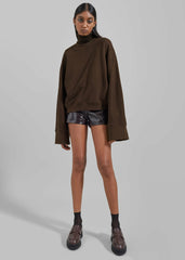 Talia Sweatshirt - Brown
