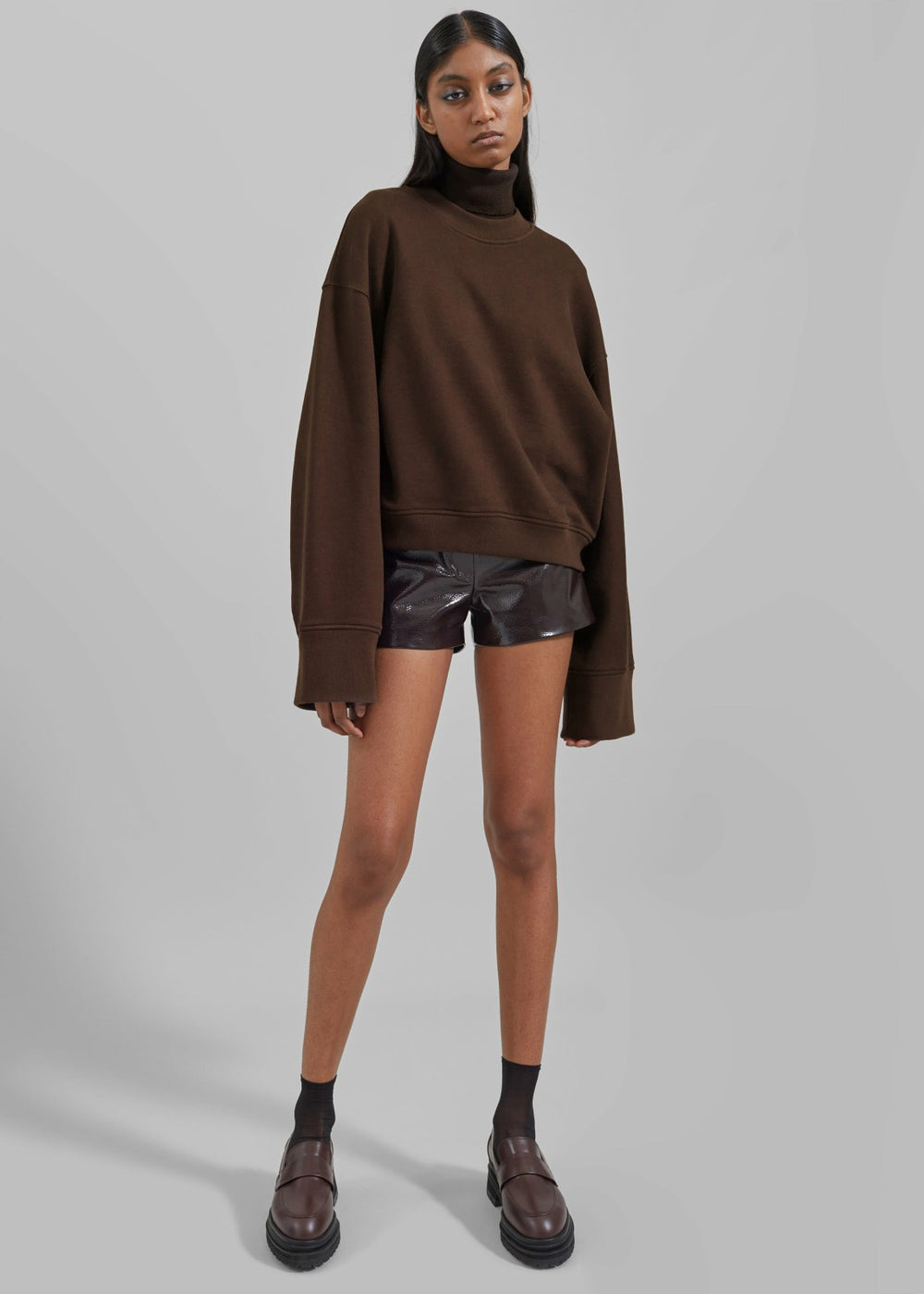 Talia Sweatshirt - Brown