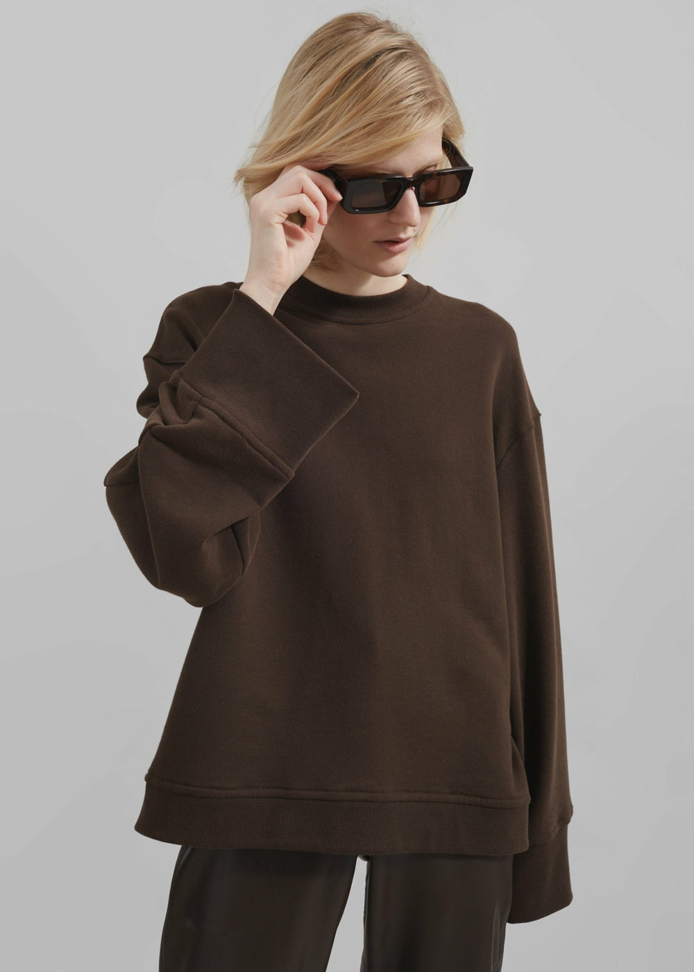 Talia Sweatshirt - Brown