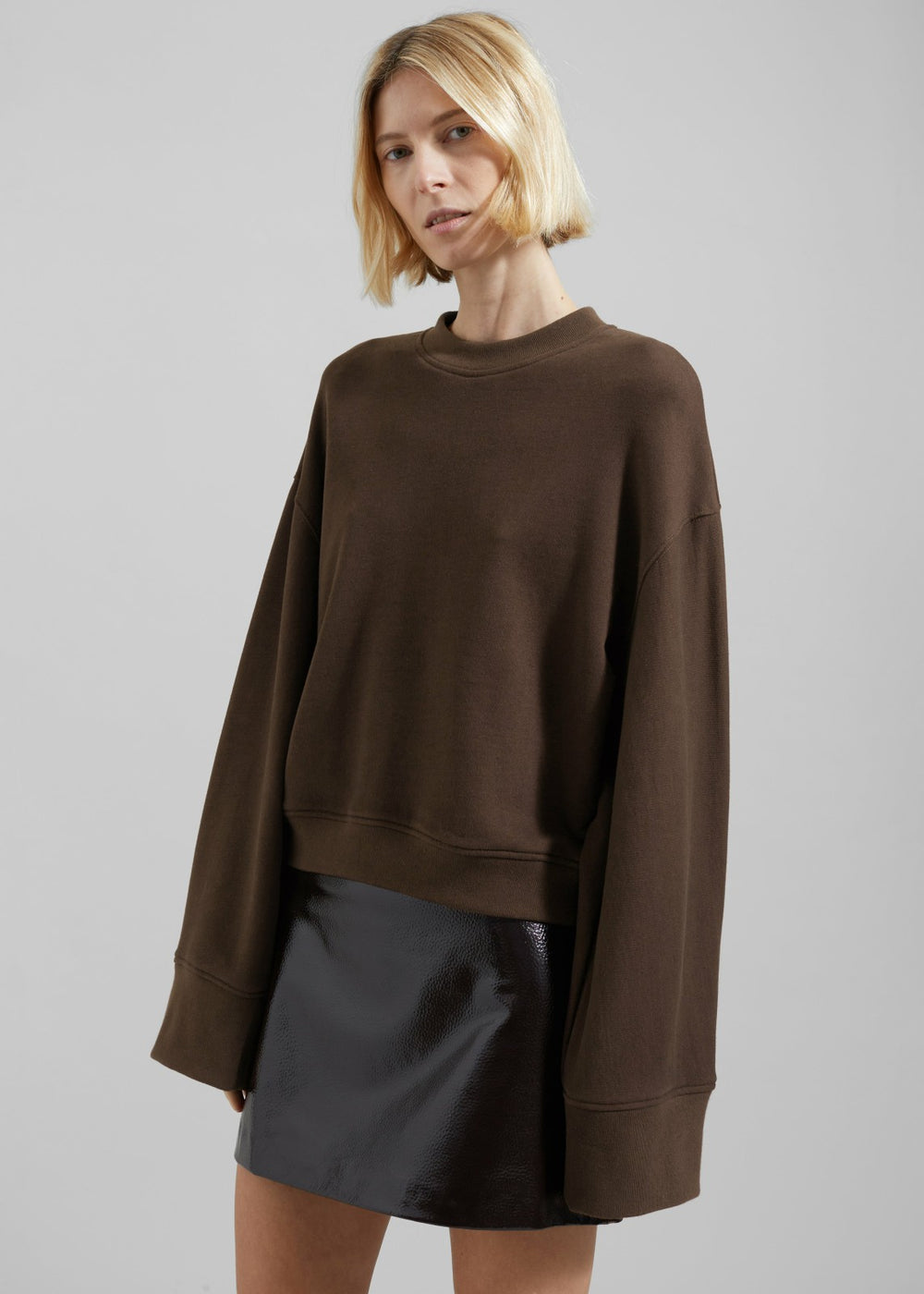 Talia Sweatshirt - Brown
