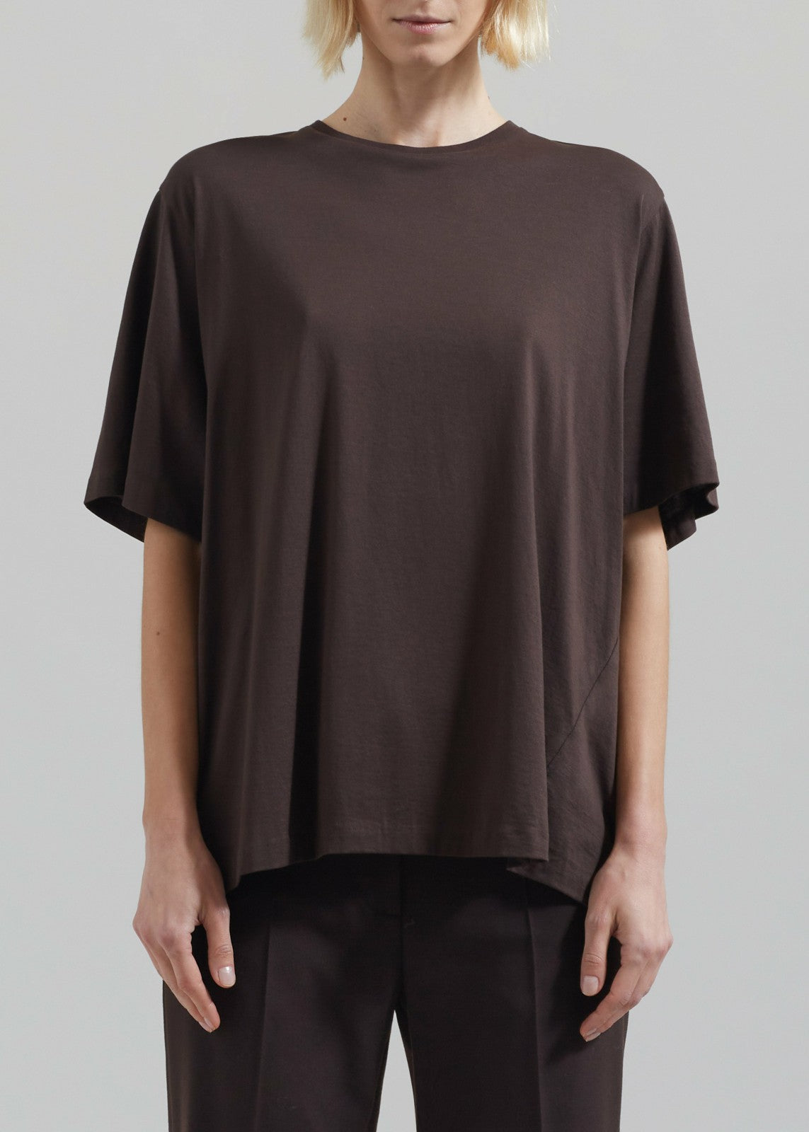 Harper Soft Organic T-Shirt - Brown