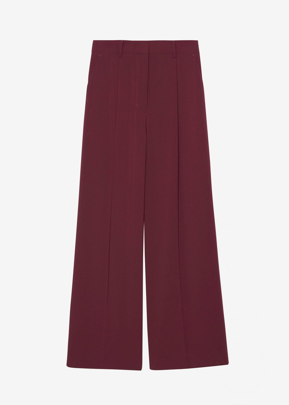 Abbie Trousers - Burgundy