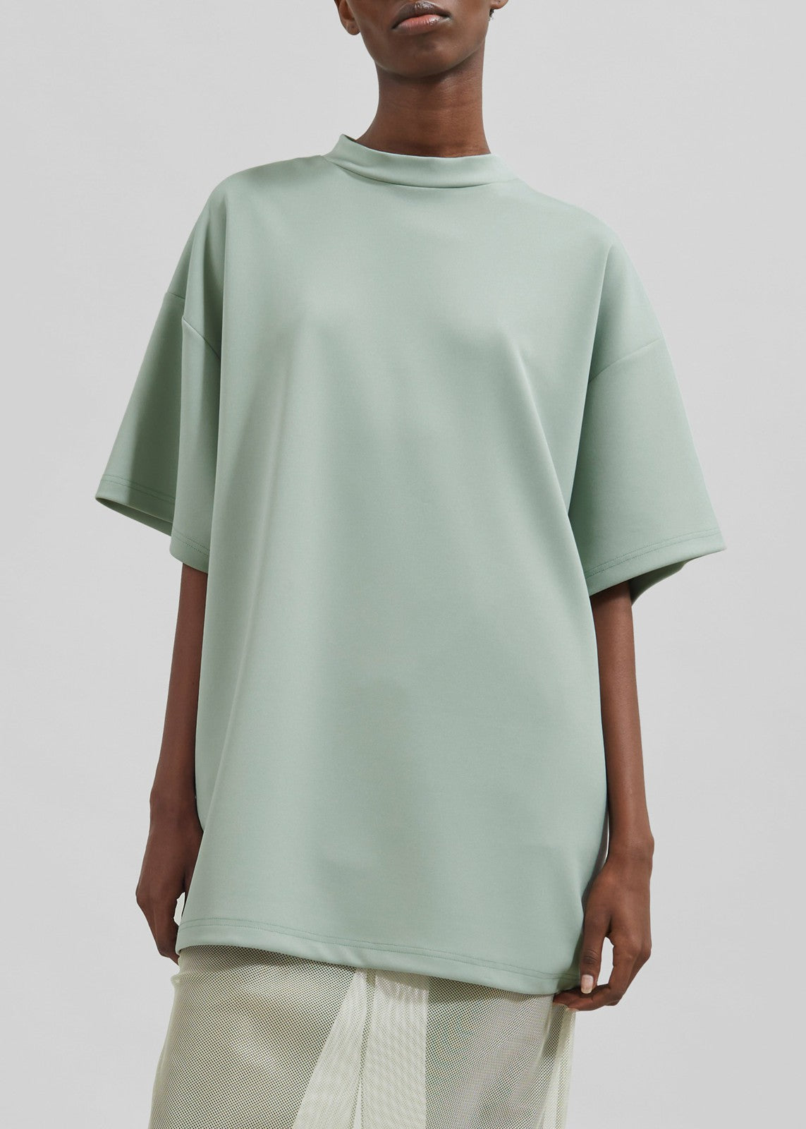 Hal Drop Shoulder T-Shirt - Sage