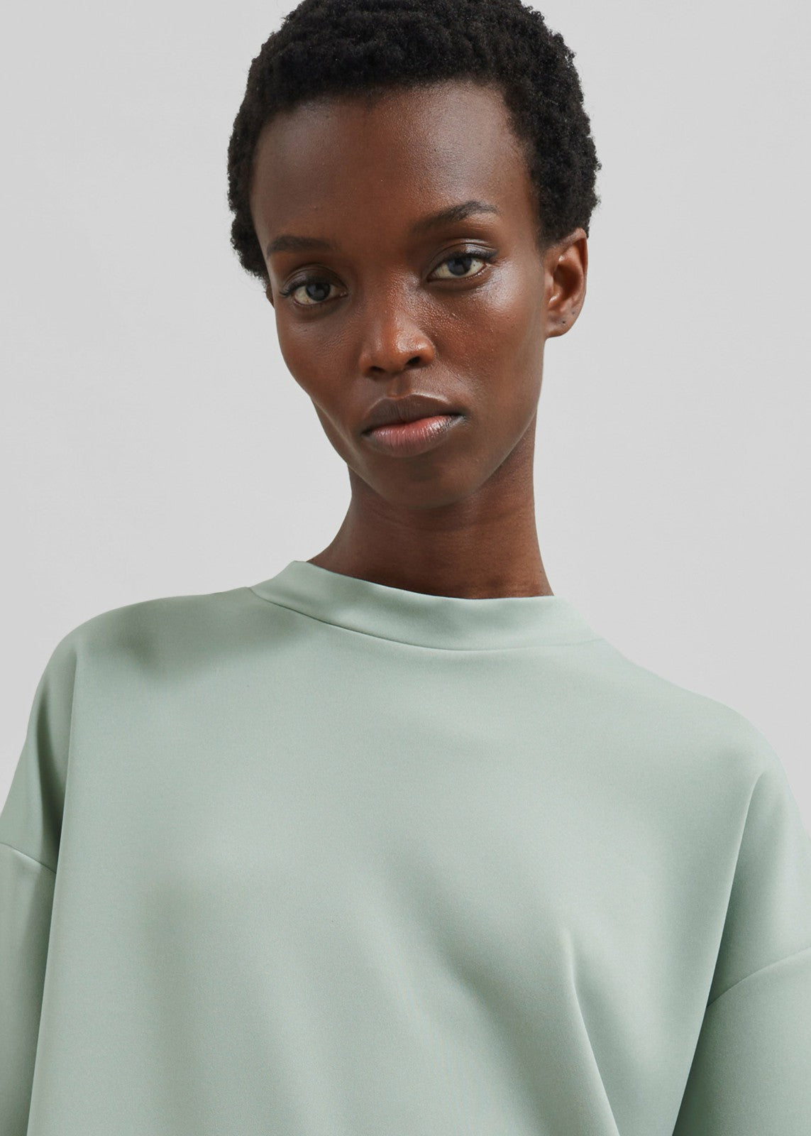 Hal Drop Shoulder T-Shirt - Sage