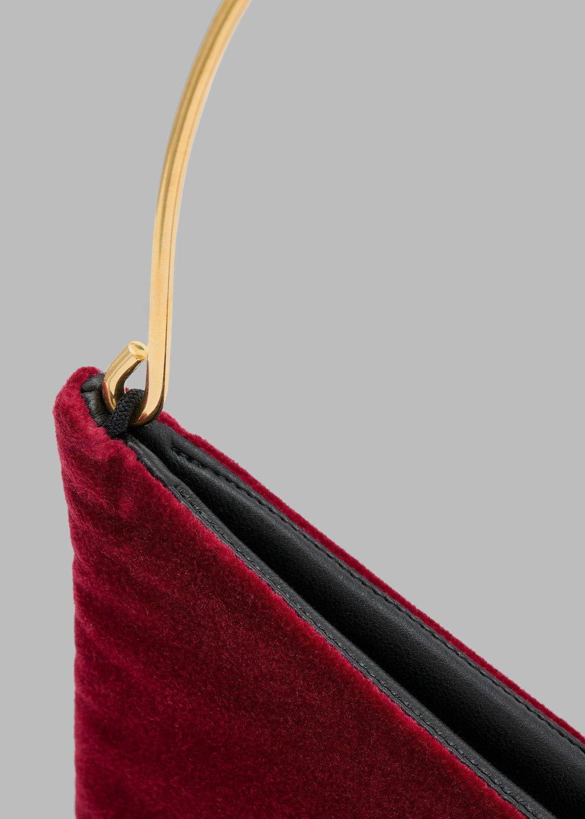Bevza Grain Clutch - Burgundy