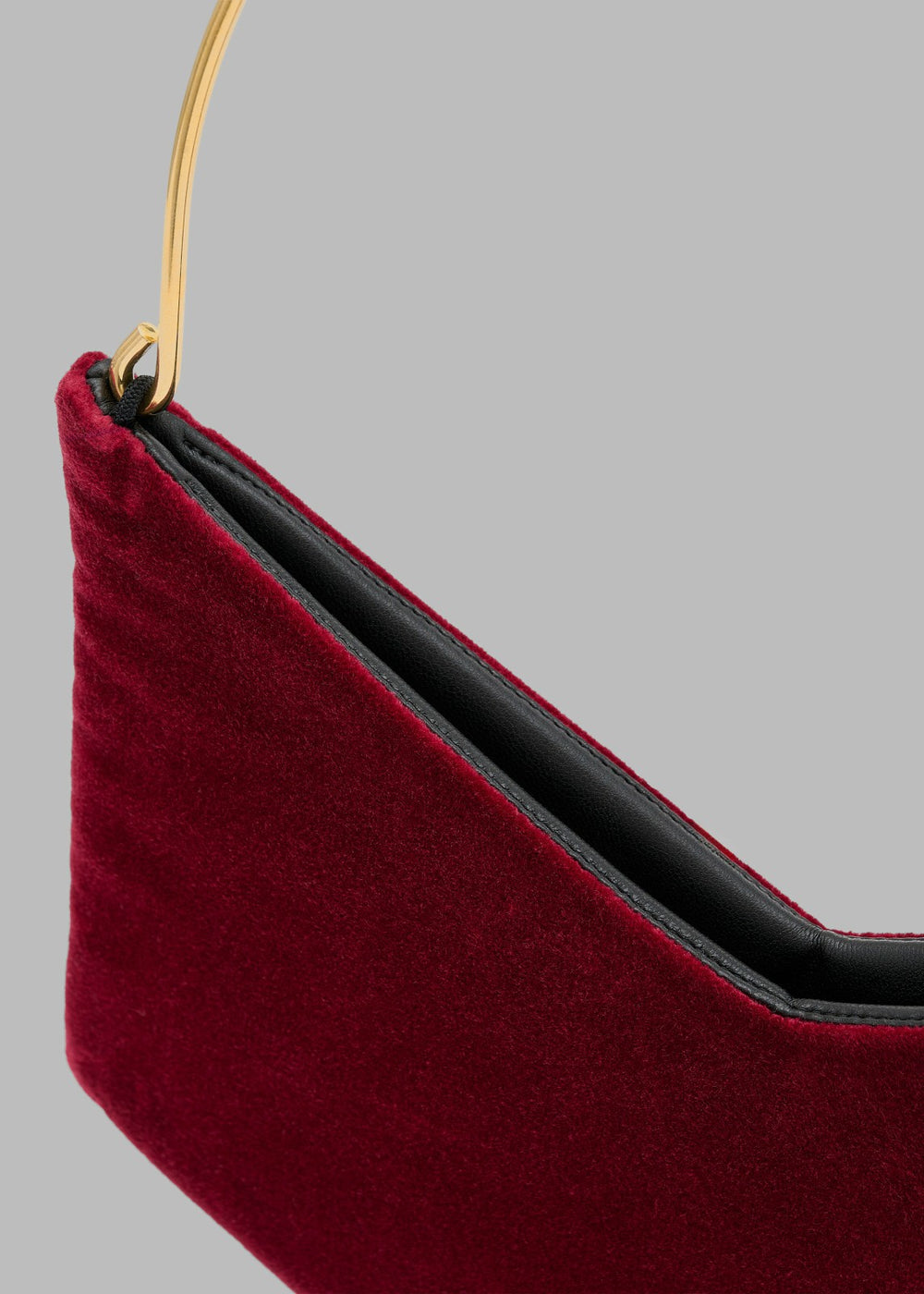 Bevza Grain Clutch - Burgundy