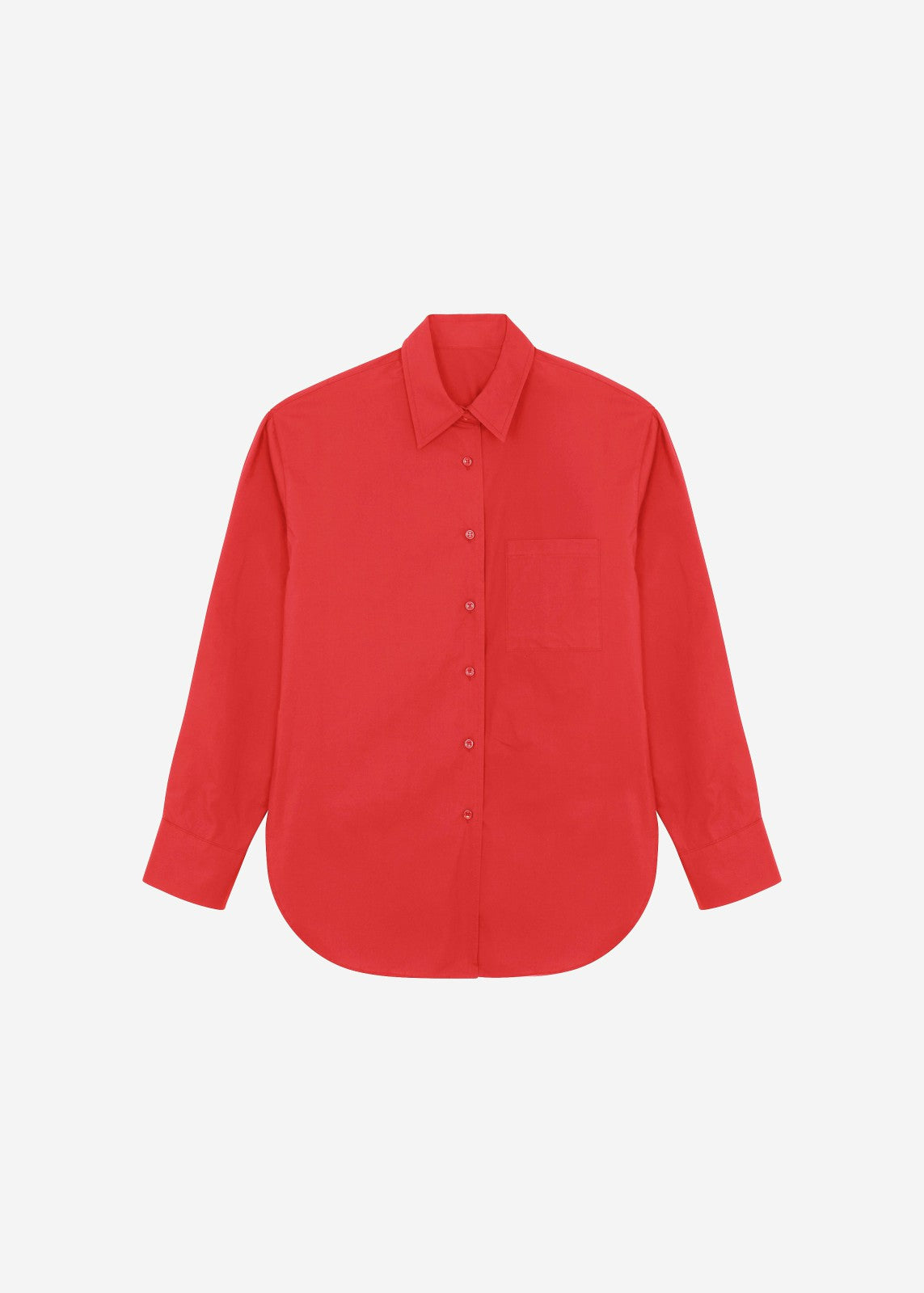 Lui Organic Cotton Shirt - Red