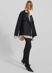 Arlington Short Trench - Black