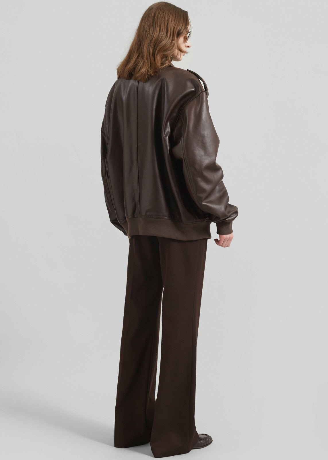 Viper Leather Jacket - Brown