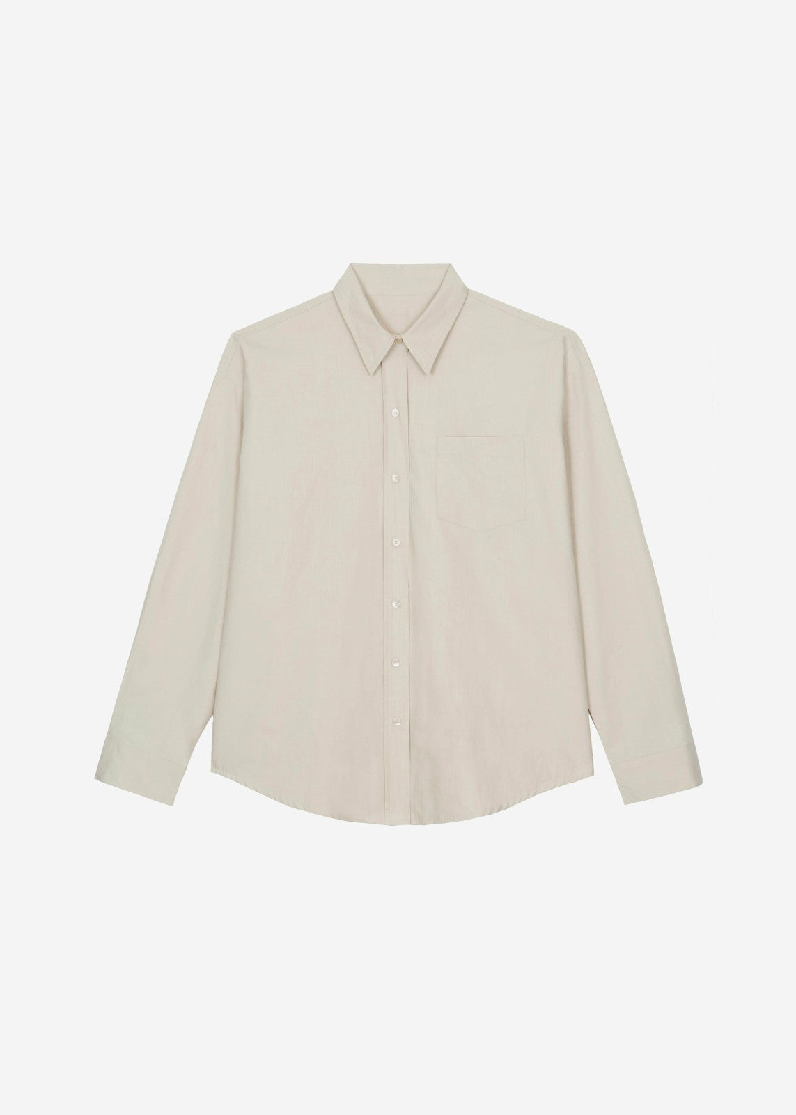 Calypso Cotton Shirt - Beige
