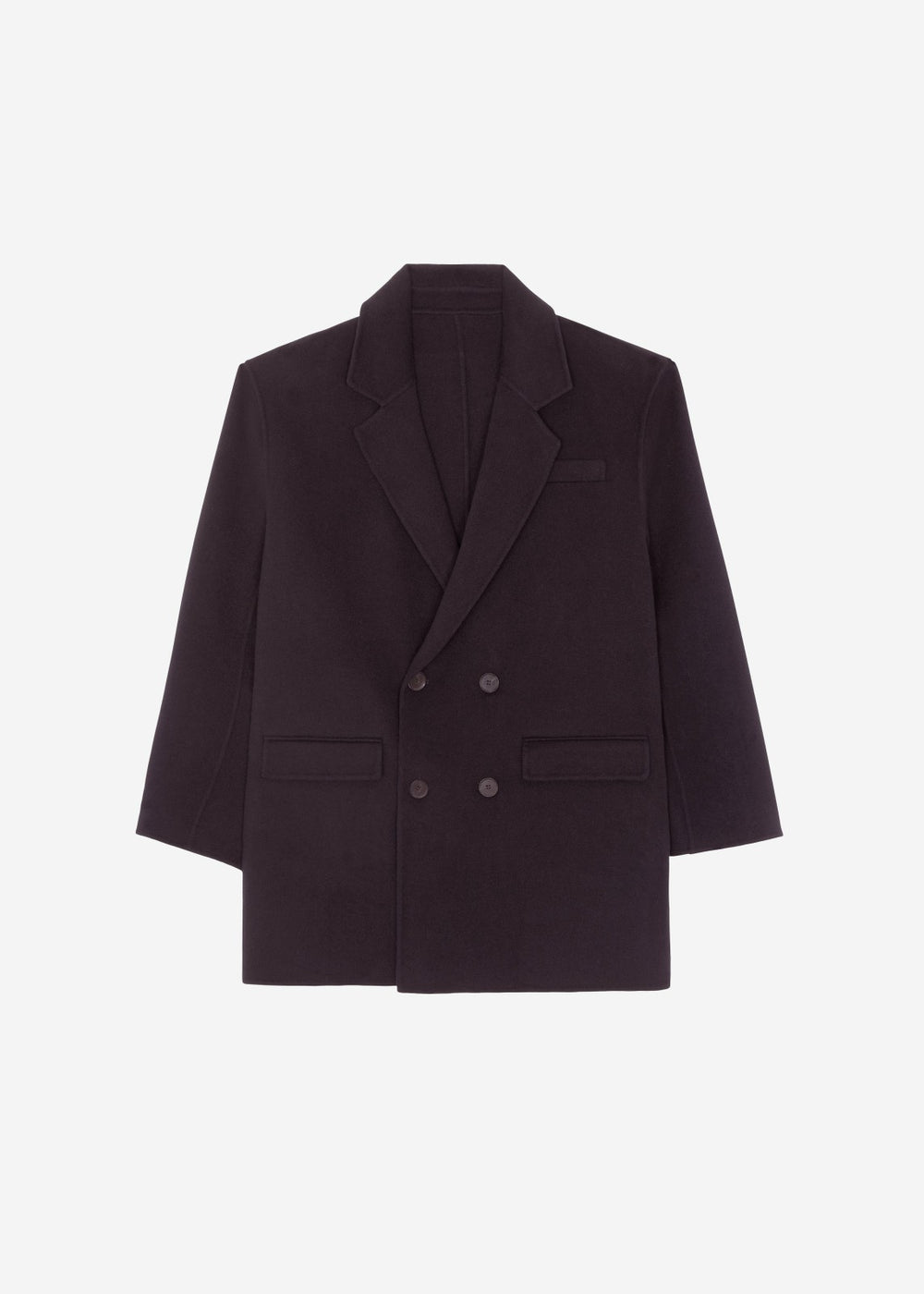 Harry Wool Blazer - Dark Plum