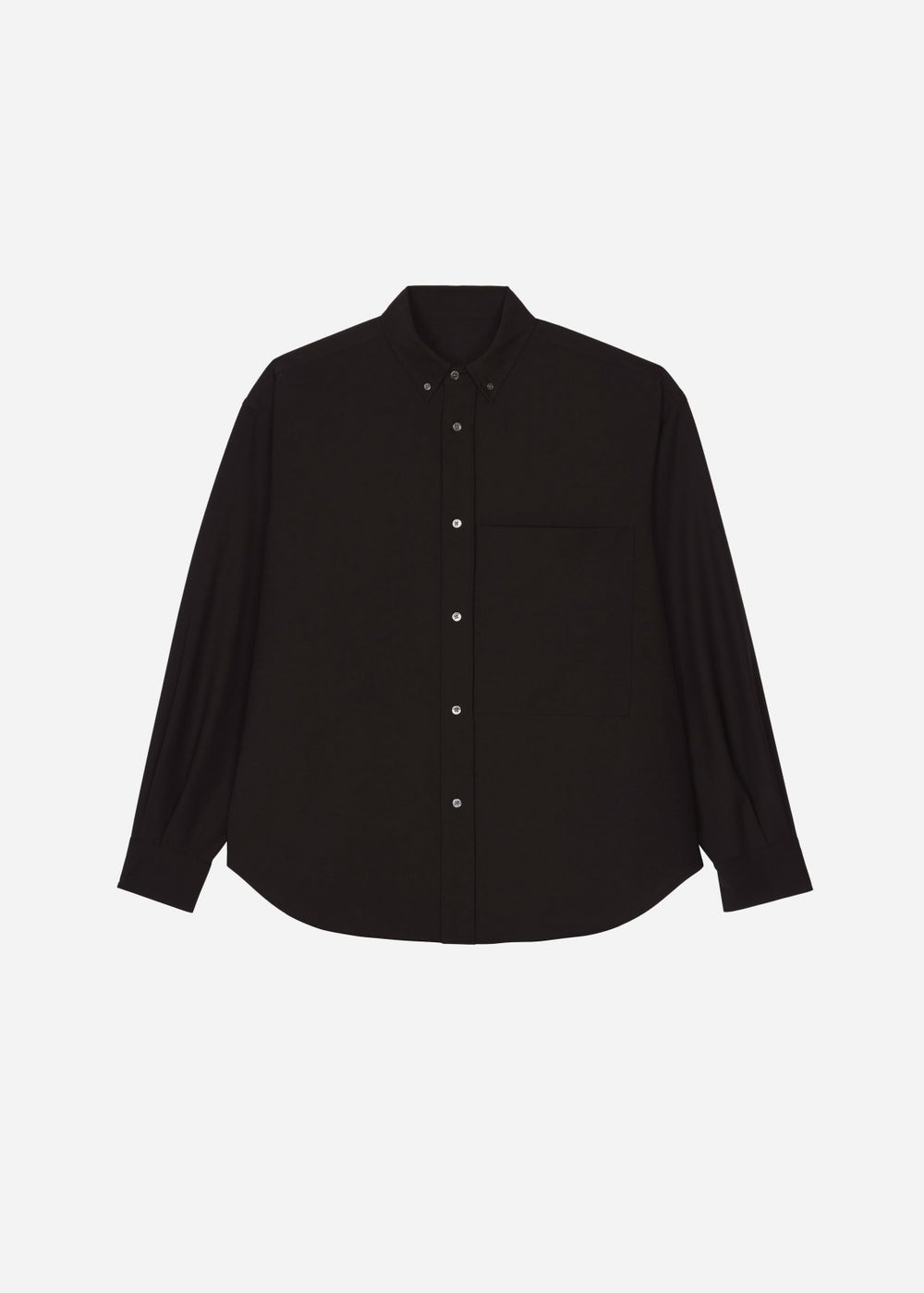 Dalton Wool Blend Shirt - Brown