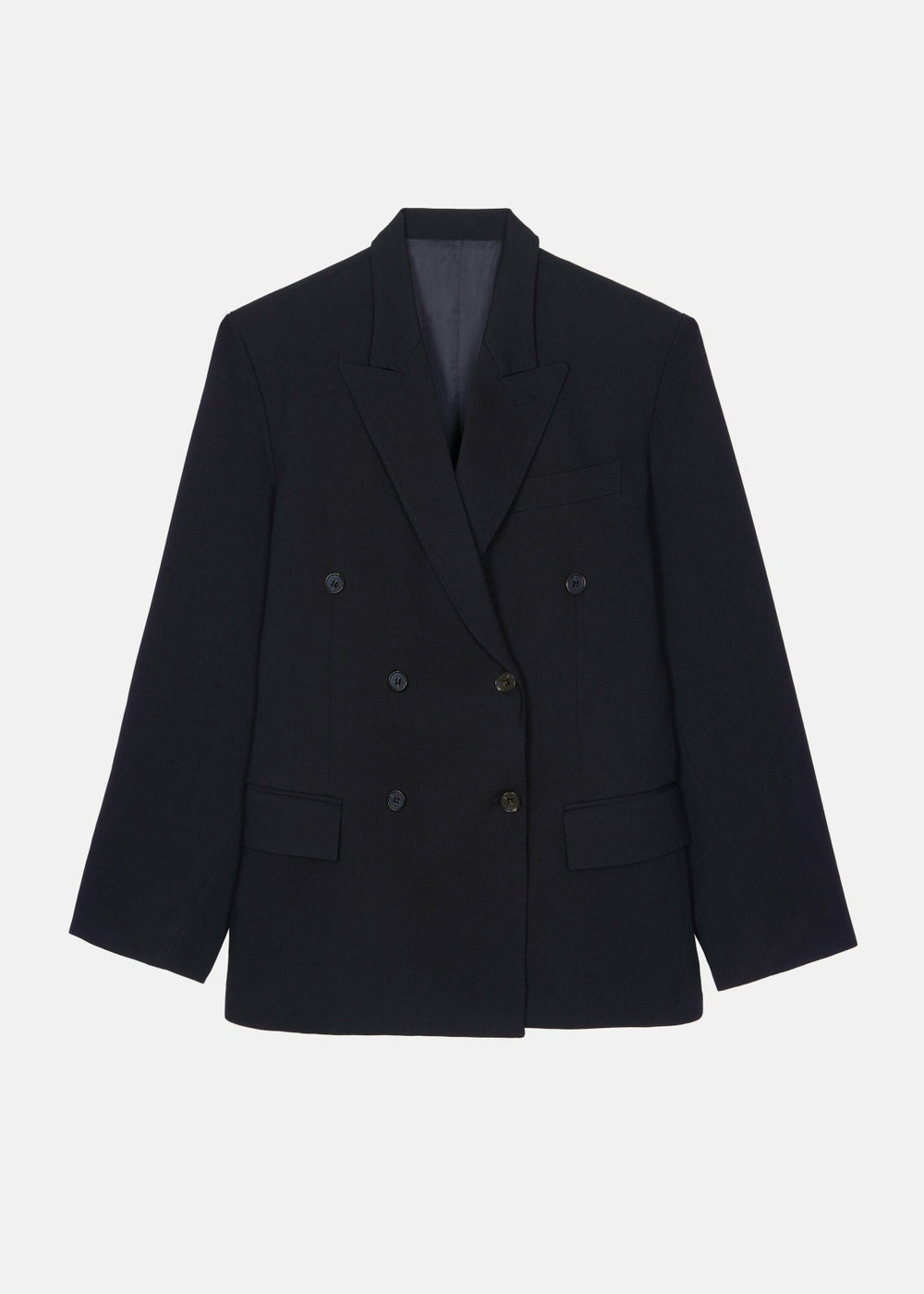 Sava Double Breasted Blazer - Black