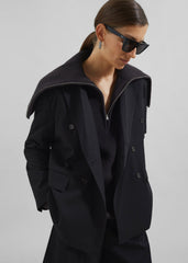Sava Double Breasted Blazer - Black