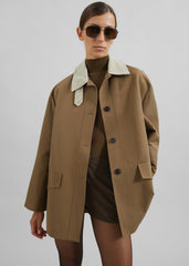 Ryker Boxy Jacket - Brown