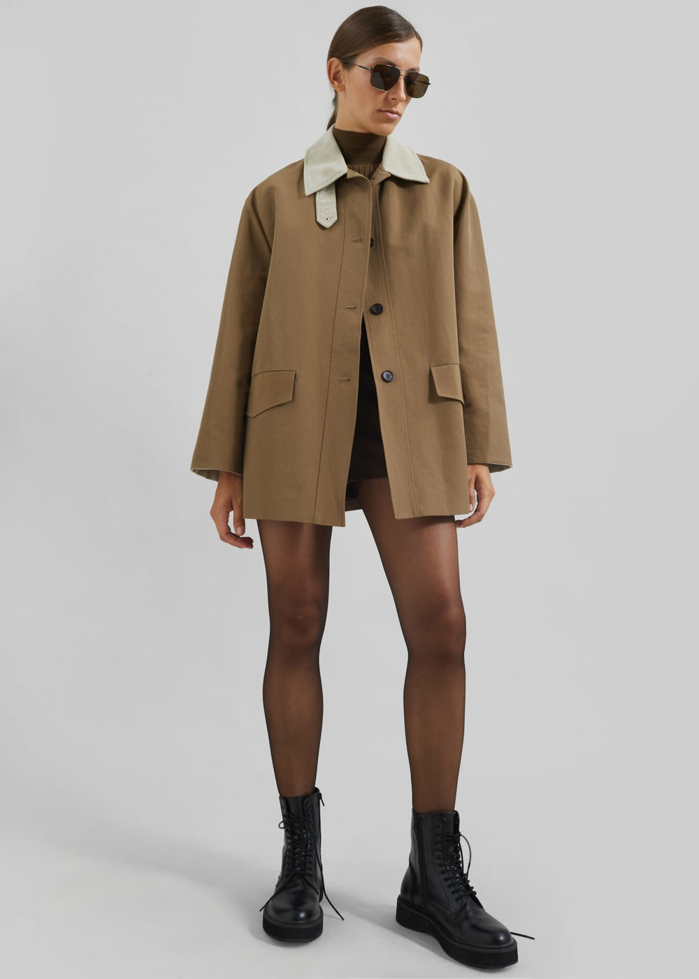 Ryker Boxy Jacket - Brown