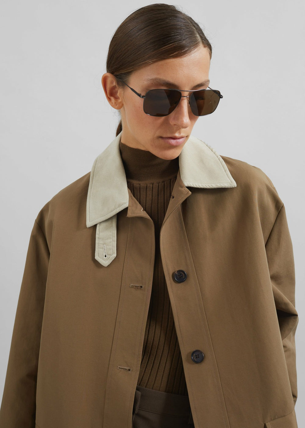 Ryker Boxy Jacket - Brown