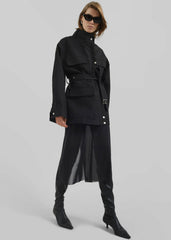 Suva Sheer Skirt - Black