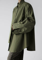 Prato Button Up Shirt - Khaki