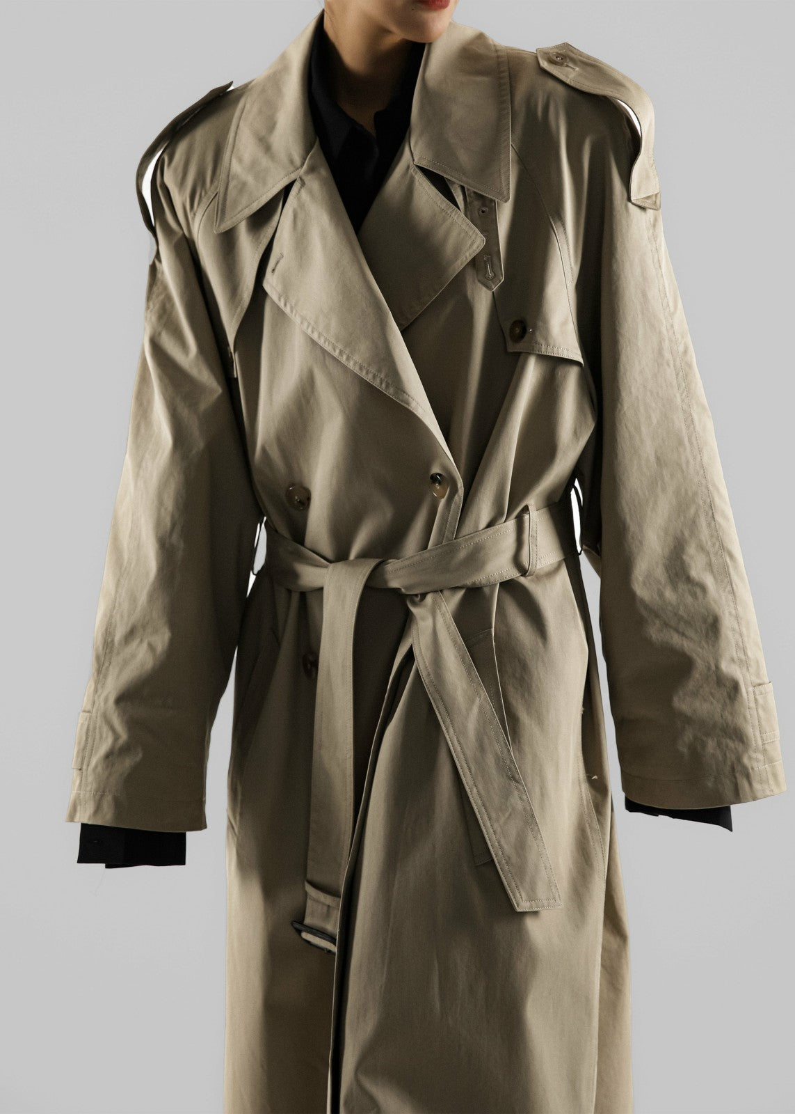 Pelly Trench - Beige