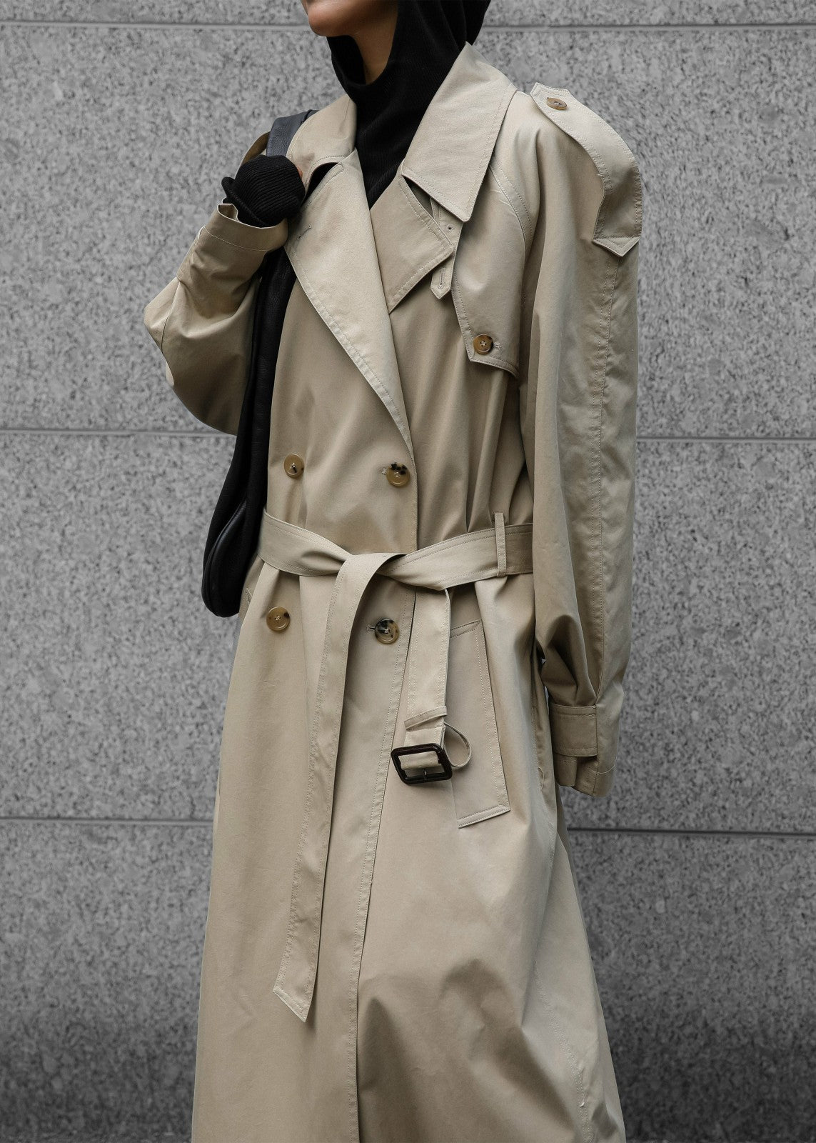 Pelly Trench - Beige