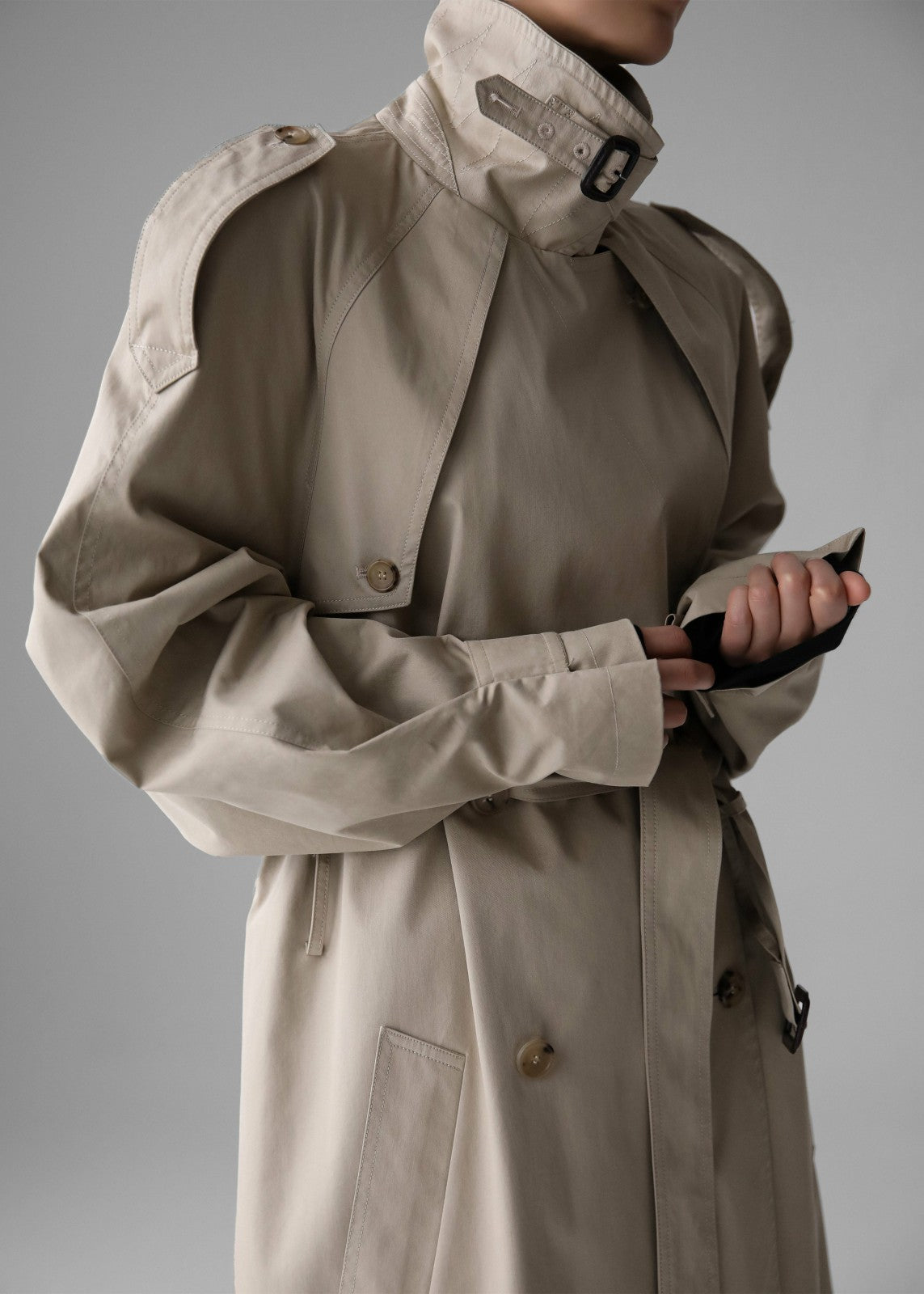Pelly Trench - Beige
