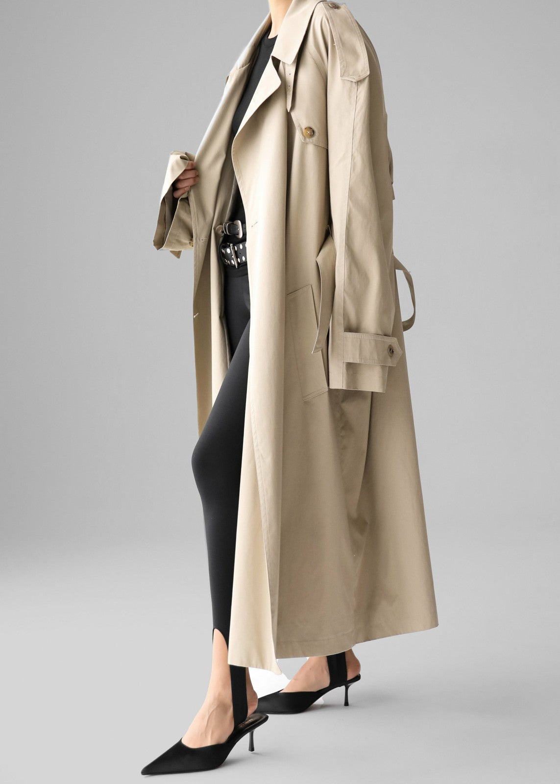 Pelly Trench - Beige