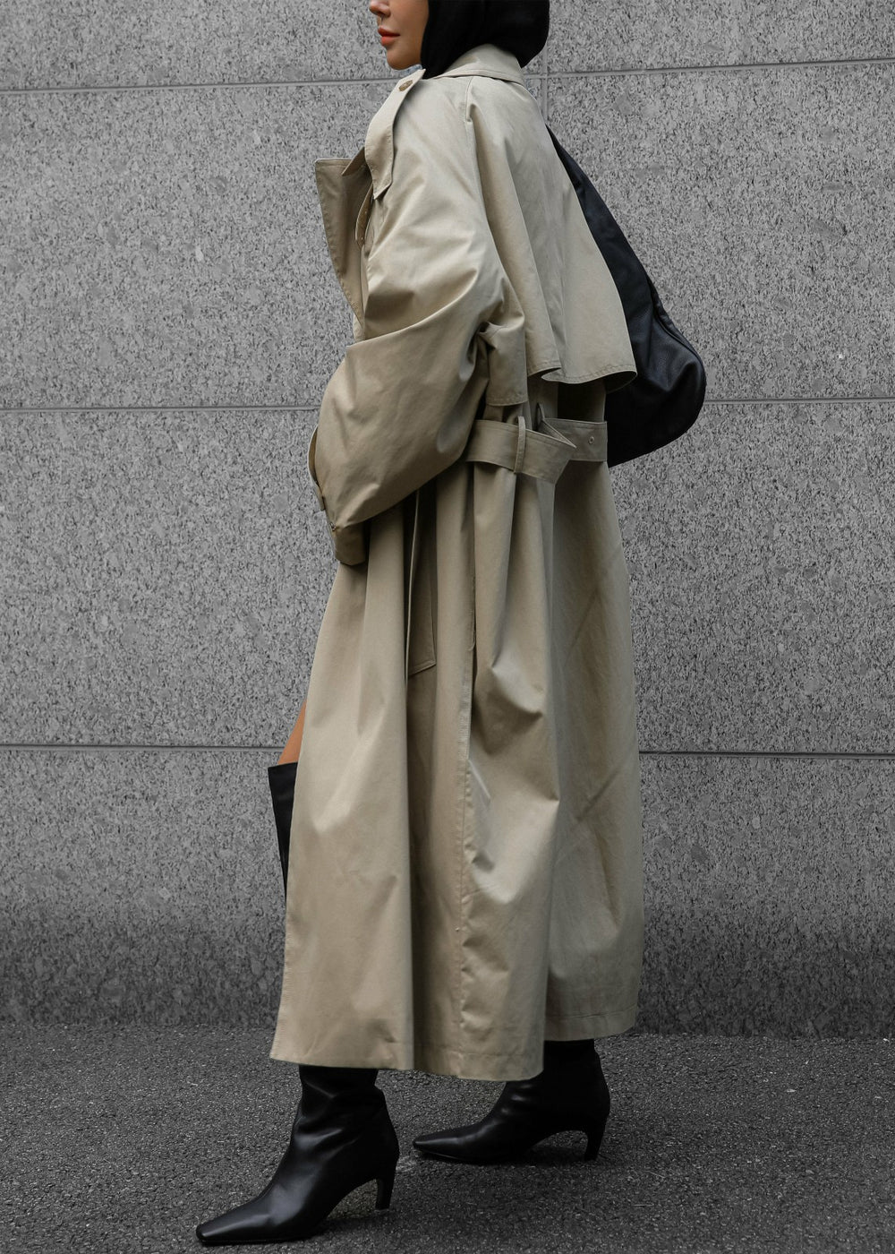 Pelly Trench - Beige