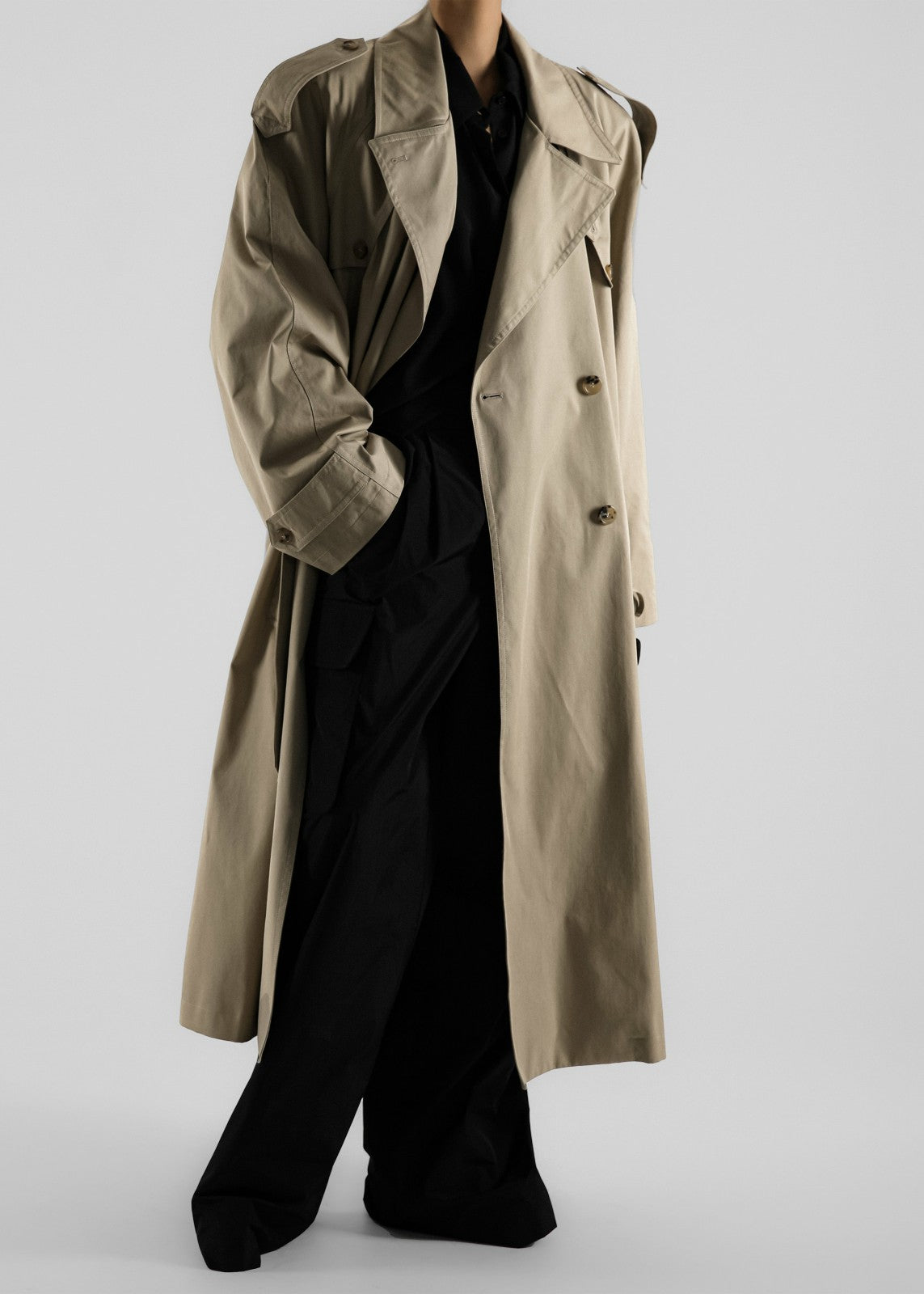 Pelly Trench - Beige