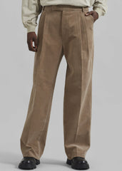 Beo Corduroy Suit Pants - Latte