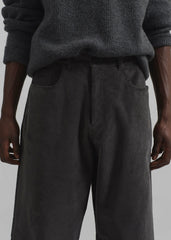Wharton Corduroy Pants - Charcoal
