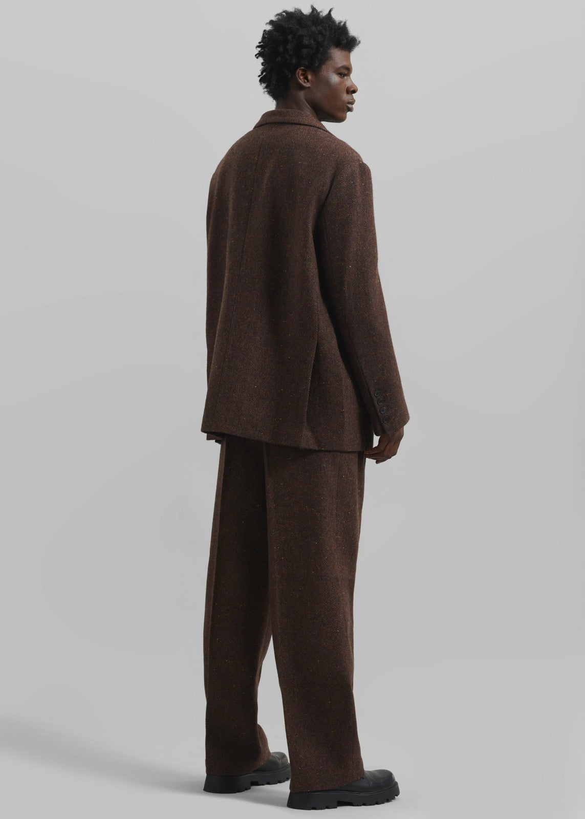 Beo Wool Blazer - Brown