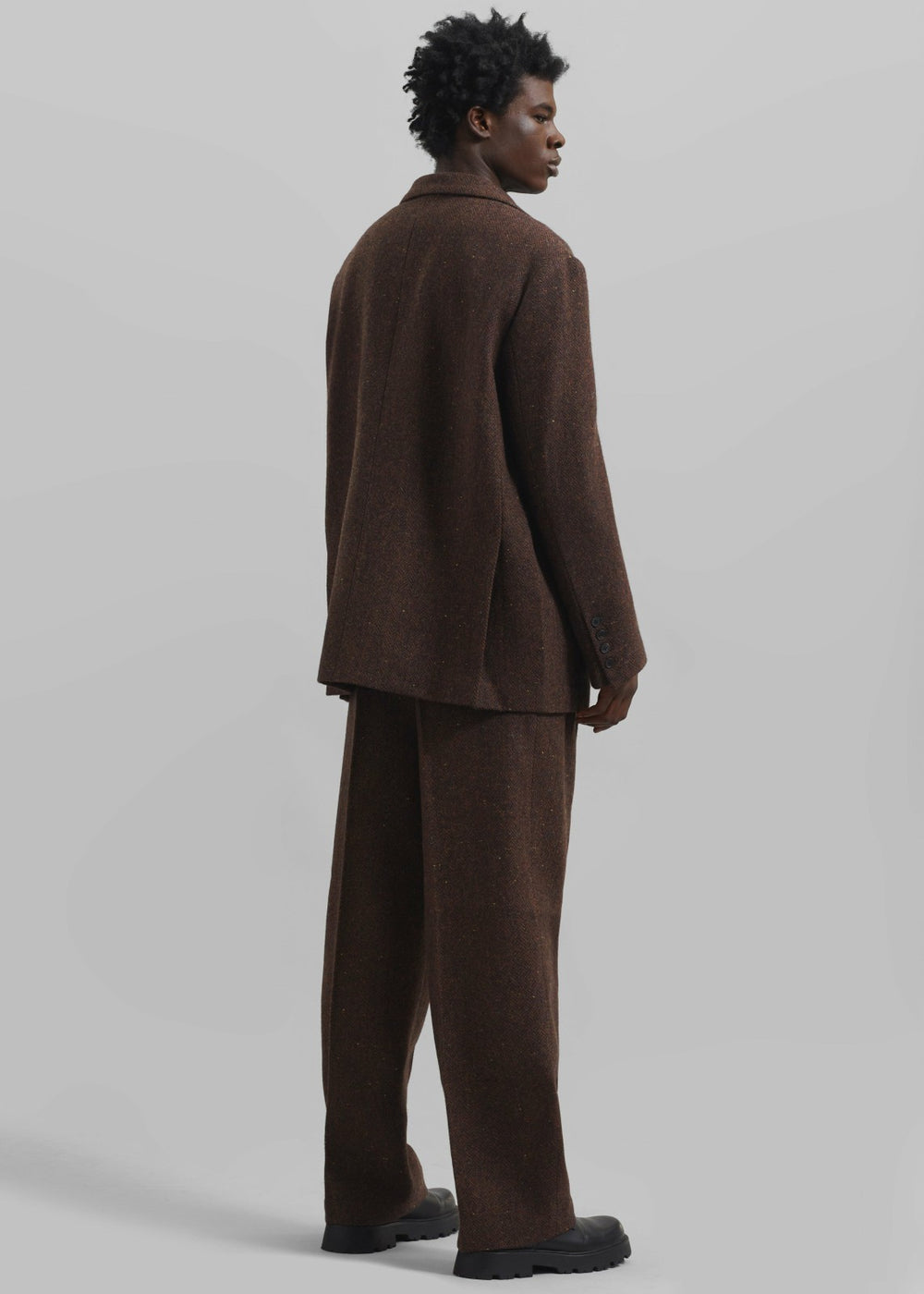 Beo Wool Blazer - Brown