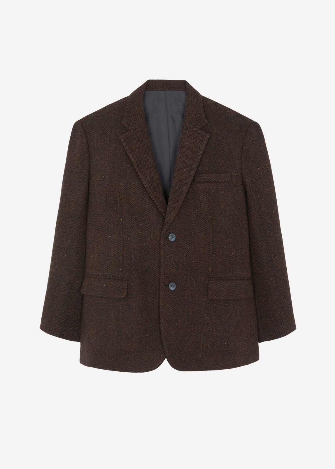 Beo Wool Blazer - Brown